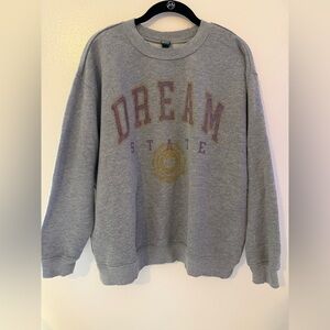 Target Wild Fable Gray Dream State Sweatshirt